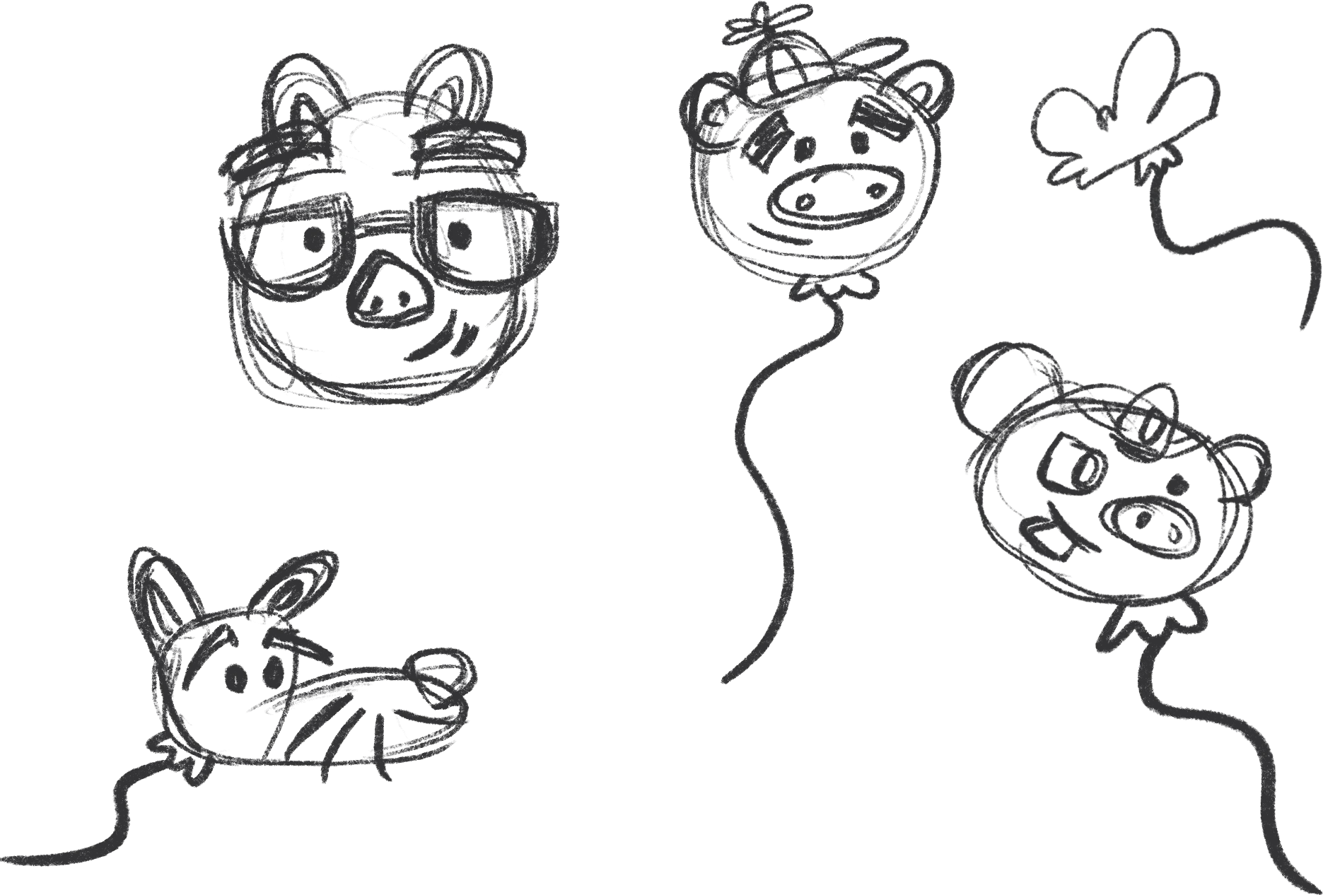 Bruno and the Little Pigs — piece 16