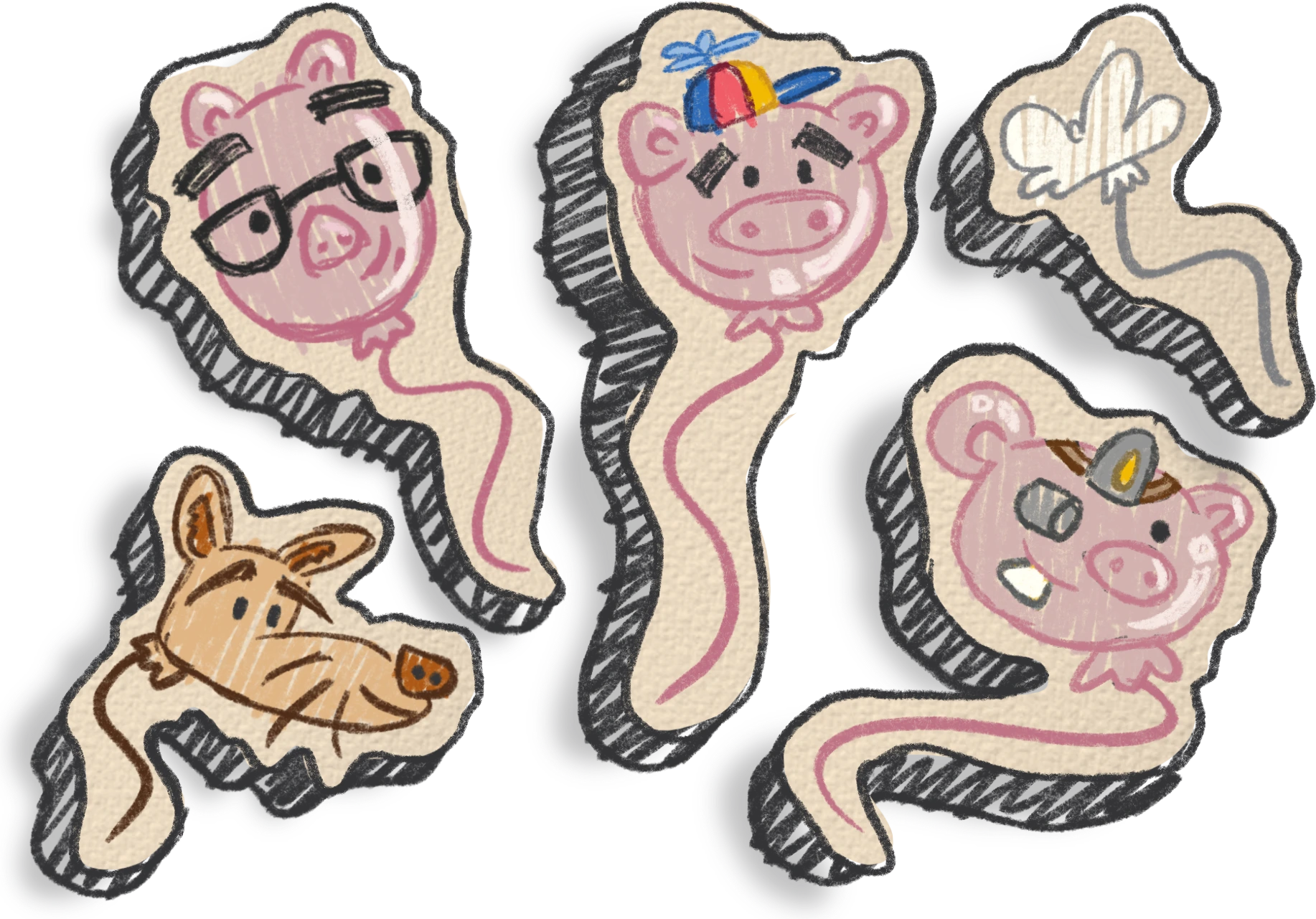Bruno and the Little Pigs — piece 20