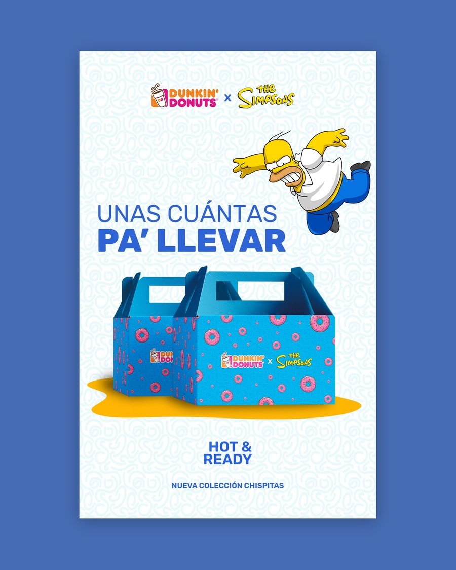 Dunkin' × The Simpsons: Advertising campaign