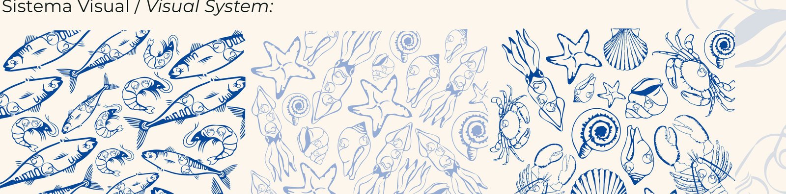 Litos Hotel y Restaurante — Visual system: marine illustration