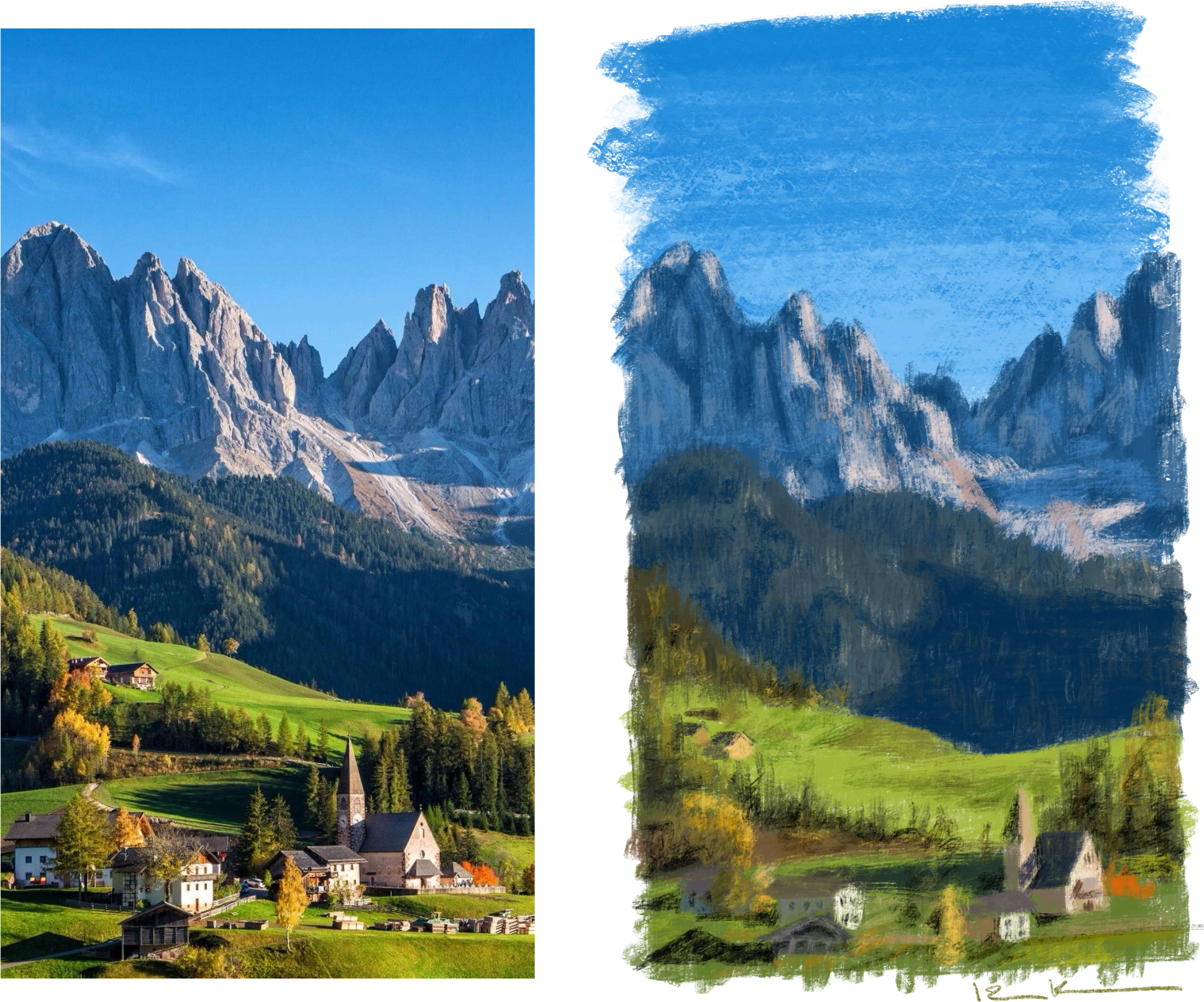 Paisajes en una hora — pieza 4