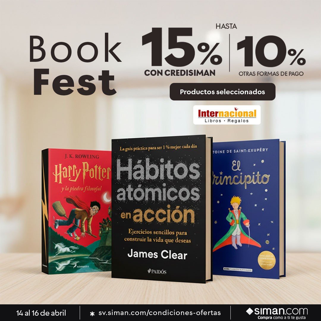 SIMAN, pautas digitales — Book Fest