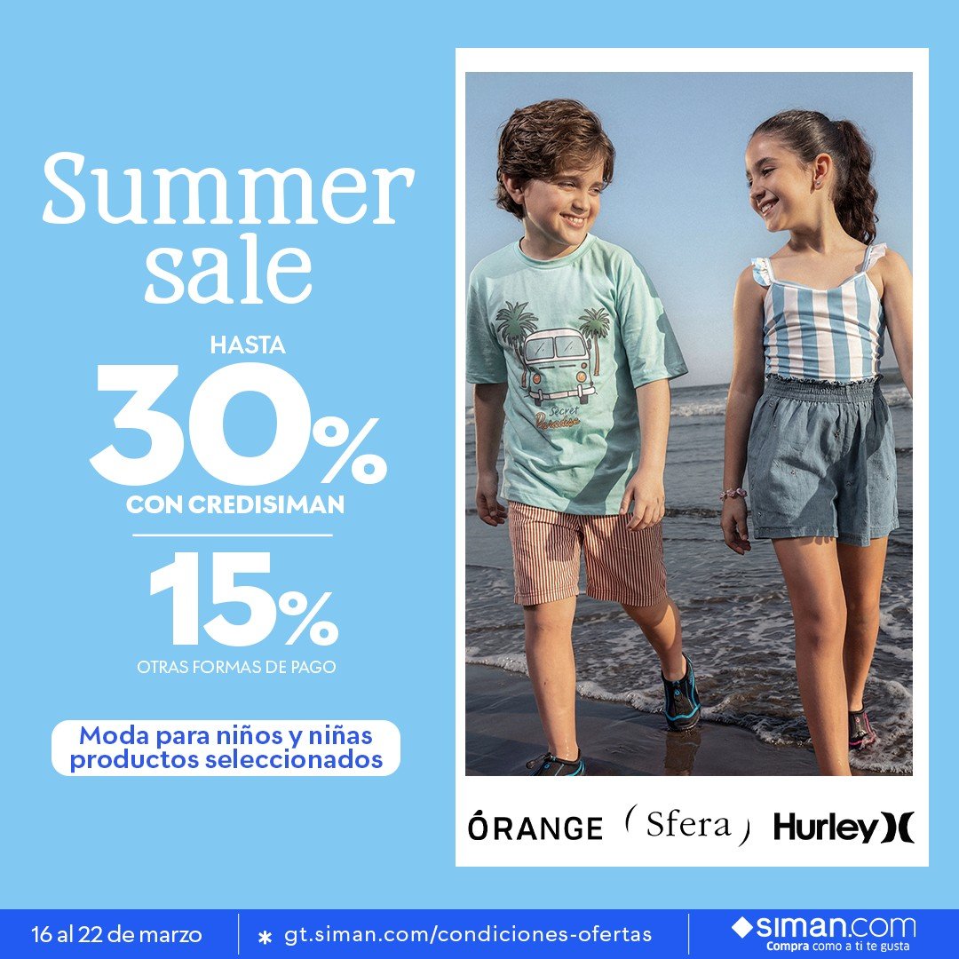SIMAN Summer Sale — Kids’ fashion