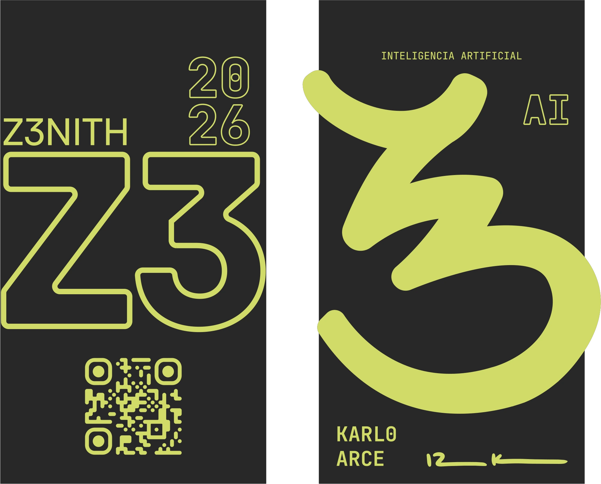 Z3NITH — Gafete y tarjeta
